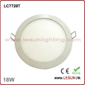 Luz de panel de techo empotrada redonda de 18W LED (LC7728T)